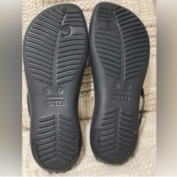 Crocs Sexi Serena Flip Sandals Size 9 - Picture 6 of 6